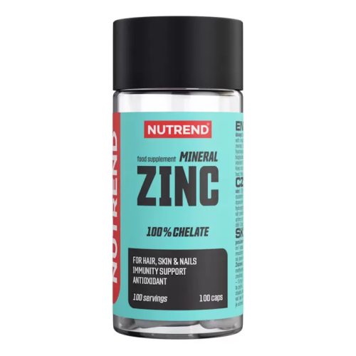 Cinko papildas „Nutrend Mineral Zinc 100% Chelate“, 100 tabl.