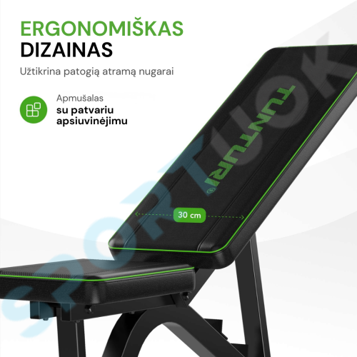 Reguliuojamas suoliukas TUNTURI UB40