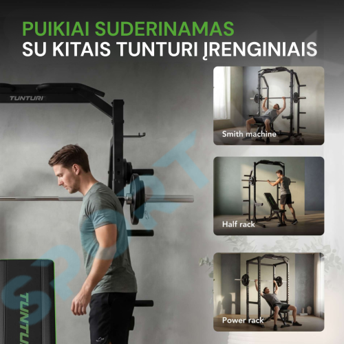 Reguliuojamas suoliukas TUNTURI UB40