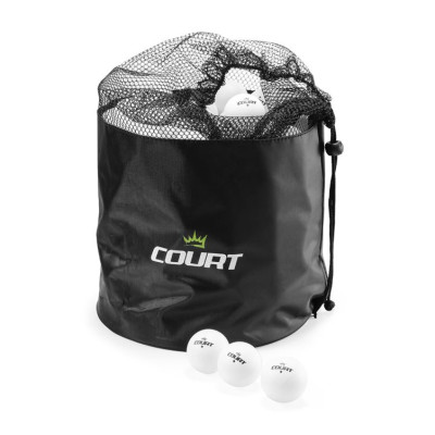 Stalo teniso kamuoliukai Court Table Tennis Ball Set, 144 vnt.