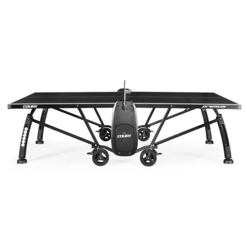 Lauko teniso stalas Court Premium Outdoor Table, 6 mm, juodos spalvos