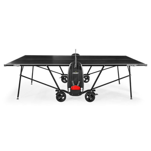 Lauko teniso stalas Court Spinner Outdoor Table, 4 mm, juodos spalvos