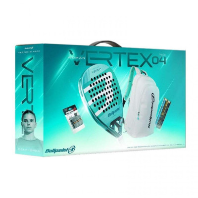 Padelio rinkinys PACK BULLPADEL VERTEX 04 PRO LINE W 2026