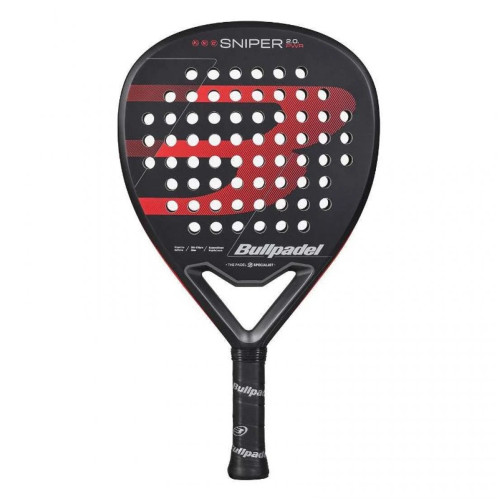 Padelio raketė BULLPADEL SNIPER 2.0 POWER BLACK 2026 PADEL RACKET