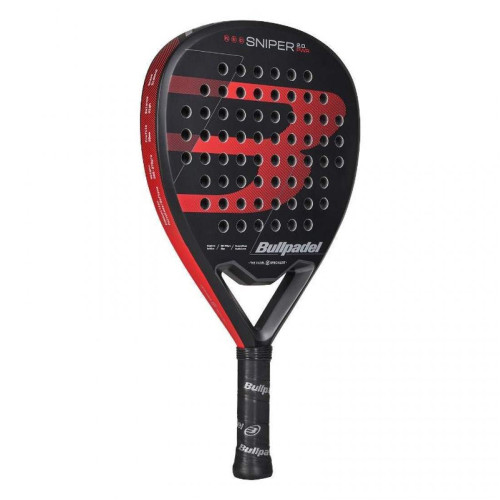 Padelio raketė BULLPADEL SNIPER 2.0 POWER BLACK 2026 PADEL RACKET