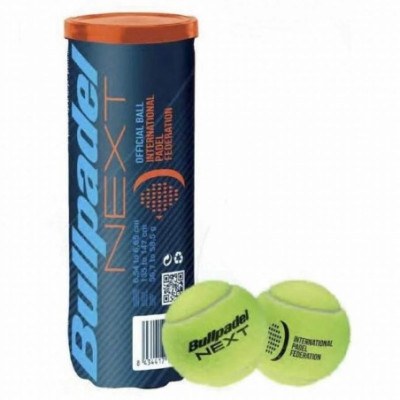 Padelio kamuoliukai BULLPADEL FIP NEXT PADEL BALLS 3 vnt