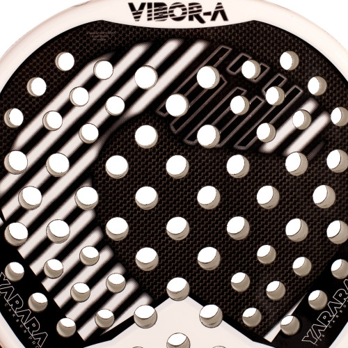 Padelio raketė PALA DE PÁDEL VIBOR-A YARARA PRO WHITE 2.0
