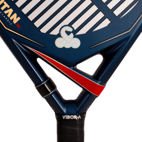 Padelio raketė VIBOR-A TITAN JUNIOR CLASSIC BLUE RACKET PADEL