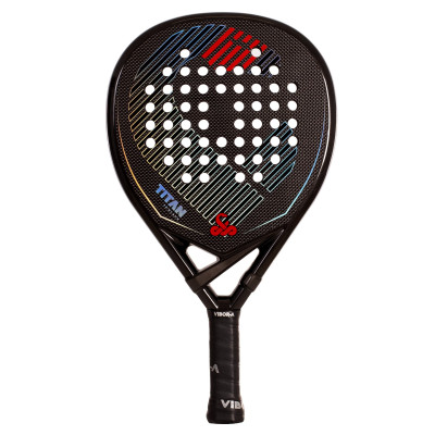 Padelio raketė VIBOR-A TITAN 3K BLACK RACKET PADEL
