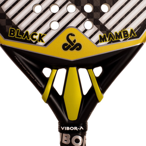 Padelio raketė VIBOR-A BLACK MAMBA RADICAL 12K 3.0 RACKET PADEL