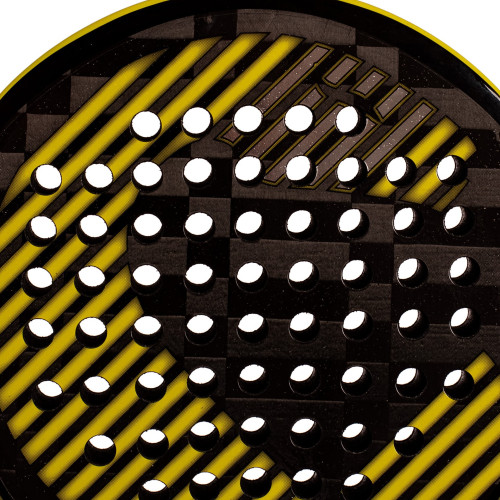 Padelio raketė BLACK MAMBA VIBOR-A EVO PRO BLACK PADEL RACKET