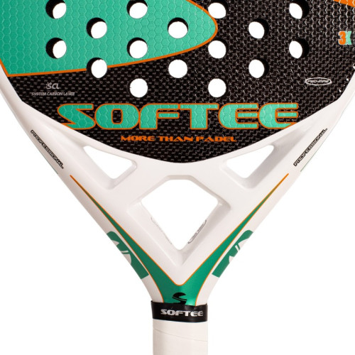 Padelio raketė Softee Freezer Carbon 3K Green SFT