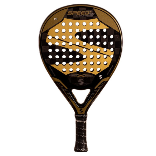 Padelio raketė Softee Speed Gold Power 4.0 Nano Mesh