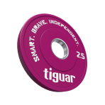 Olimpiniai svarmenys Tiguar Rubber Fractional Plates 0,5–2,5 kg
