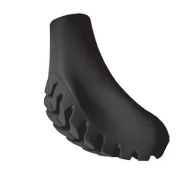 Gabel Šiaurietiško ėjimo lazdų antgaliai Walking Pad XXL Hard 05/27, juodi
