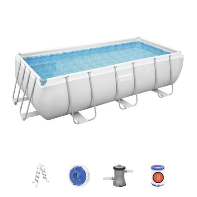 Frame pool Bestway Power Steel 404х201х100 cm with cartridge filter pump and accessories (56441)
