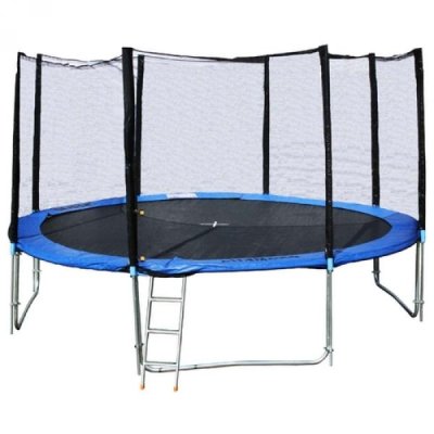 Trampoline 427 cm with safety net and ladder 14ft (4.27 m)