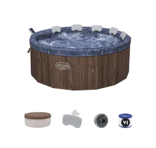Bestway LAY-Z-SPA Toronto Energy-Efficient AirJet - jacuzzi whirlpool for 5-7 persons (6001W)