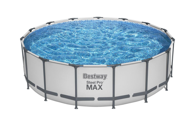 Frame pool Bestway Steel Pro Max Set 457x122 cm, with filter pump and accessories (56438)