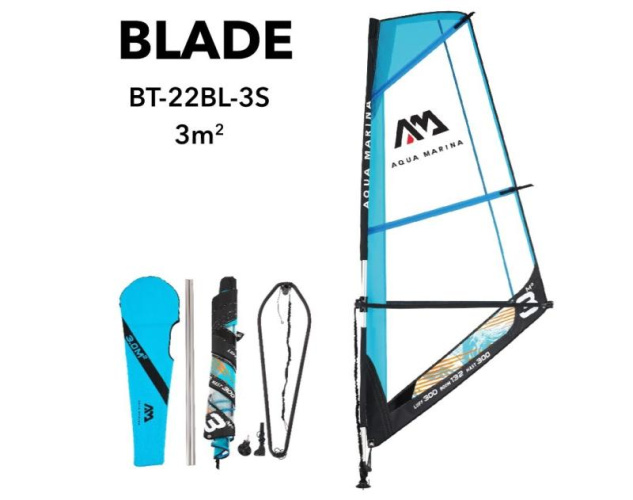 Sail Aqua Marina BLADE 3.0 m² for SUP board BT-22BL-3S