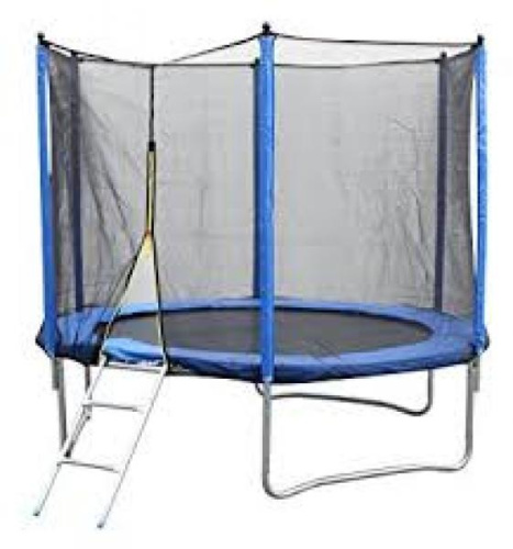 Trampoline 244 cm with safety net and ladder 8ft (2.44 m)