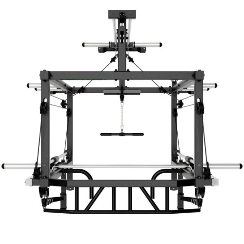 Garage SET: SM90 SMITH staklės + suoliukas TUNTURI UB60 + Bumper Plate 120 kg