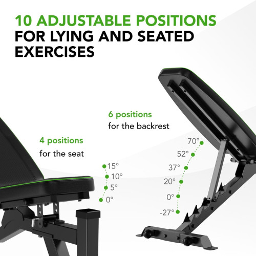 Home GYM set: Stovas SS60 + suoliukas TUNTURI UB60 + Oliminis grifas + 100 kg bumperiai