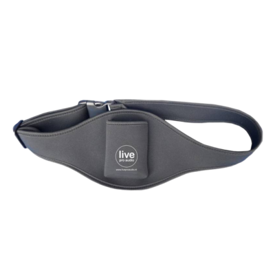 Diržas siųstuvui LIFEMAXX® Live Pro Audio Waist Bag