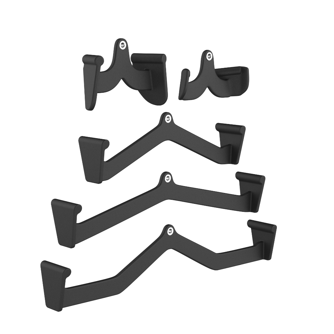 Traukos rankenų rinkinys Tunturi Platinum Foam Grip Set, 5 vnt.