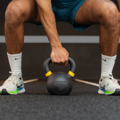 Svarstis (gira) Tunturi Platinum Cast Iron Kettlebell (4–32 kg)