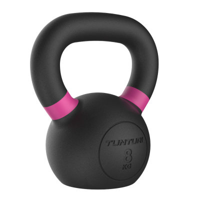 Svarstis (gira) Tunturi Platinum Cast Iron Kettlebell (4–32 kg) (Svoris: 8 kg)