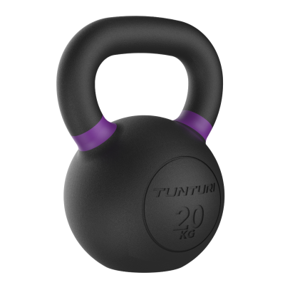 Svarstis (gira) Tunturi Platinum Cast Iron Kettlebell (4–32 kg) (Svoris: 20 kg)