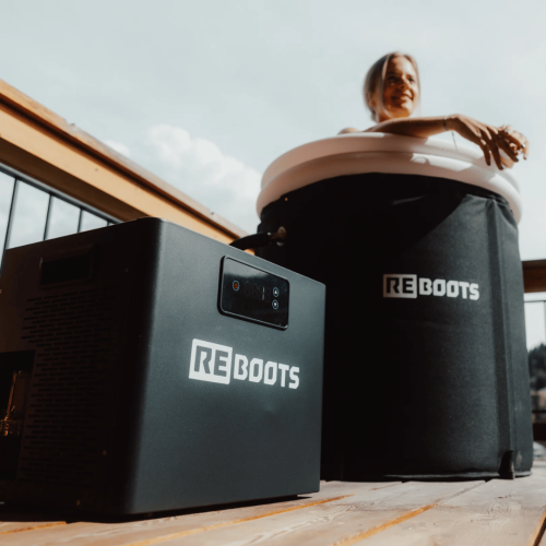 Šaldymo įrenginys REBOOTS Ice Tub Chiller + Vonia NUOMA