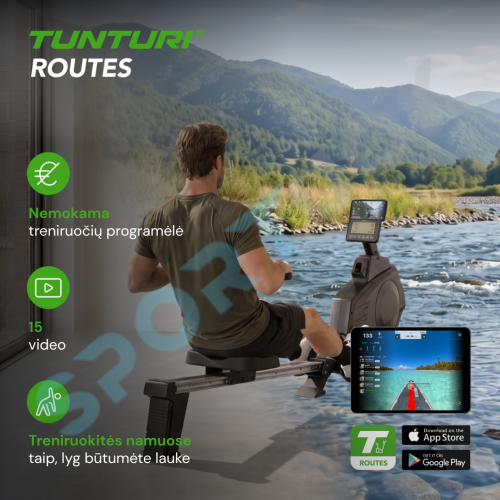 Irklavimo treniruoklis Tunturi Signature R20 Rower