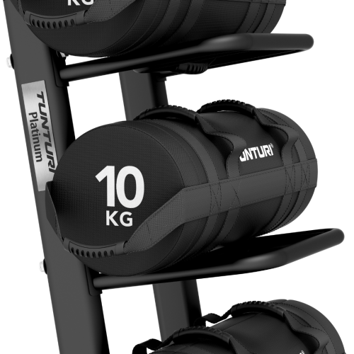 Daugiafunkcis sporto inventoriaus laikymo stovas Tunturi Platinum Multi Storage Rack