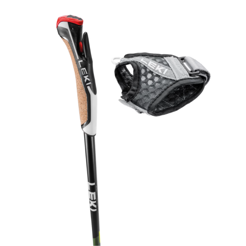 Šiaurietiško ėjimo lazdos LEKI Flash Carbon 110 cm