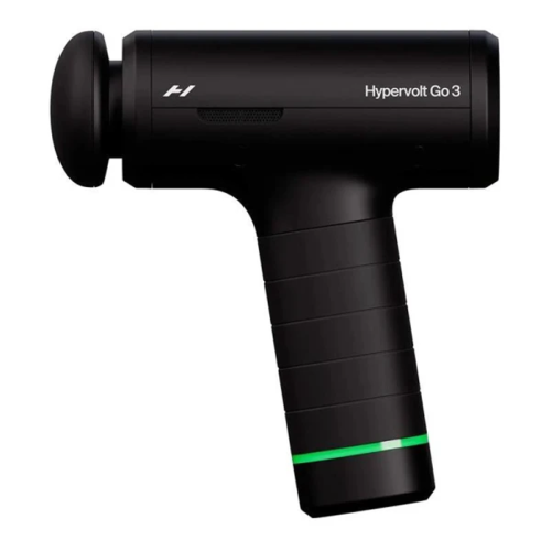 Hyperice Hypervolt Go 3 masažinis pistoletas, juodas