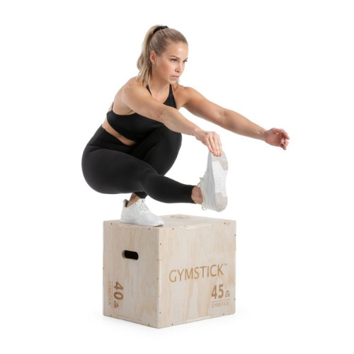 Medinė šuolių platforma Gymstick Wooden Plyobox 50 x 45 x 40 cm