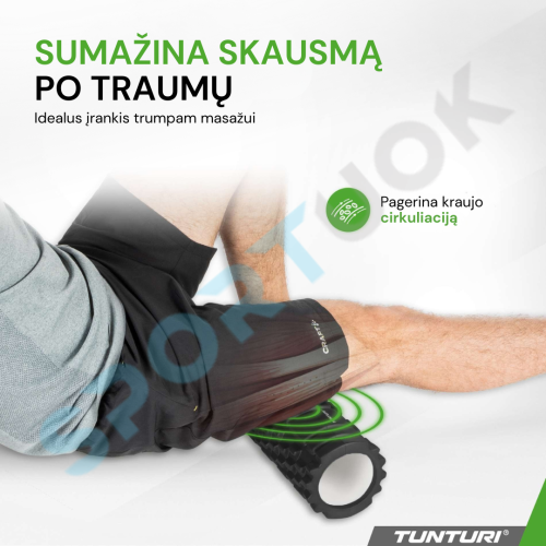 Masažinis Volas Tunturi Yoga Grid Foam Roller, 33 cm