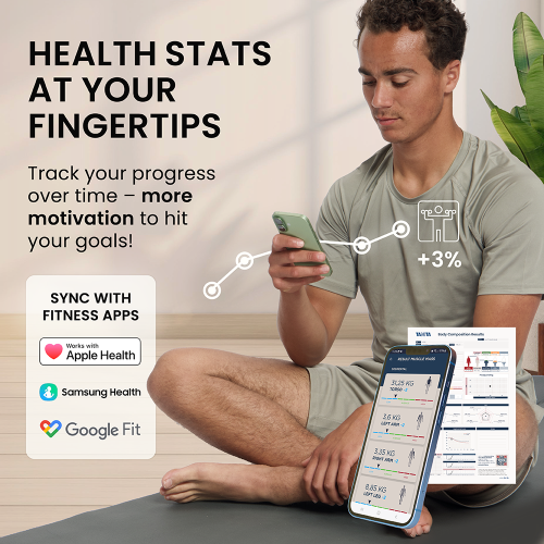 IŠMANUSIS SEGMENTINIS KŪNO KOMPOZICIJOS ANALIZATORIUS / SVARSTYKLĖS TANITA RD-545HR (BLUETOOTH)