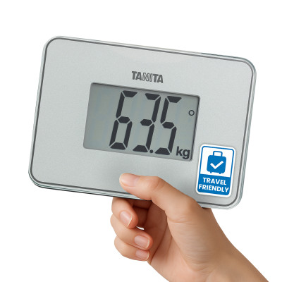 Mažiausios pasaulyje elektroninės svarstyklės TANITA HD-386, baltos