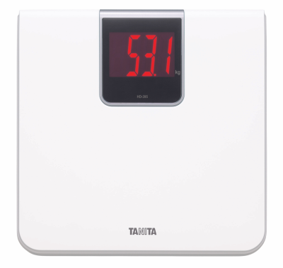 Kūno svorio svarstyklės TANITA HD-395 Bathroom Scale, baltos sp.