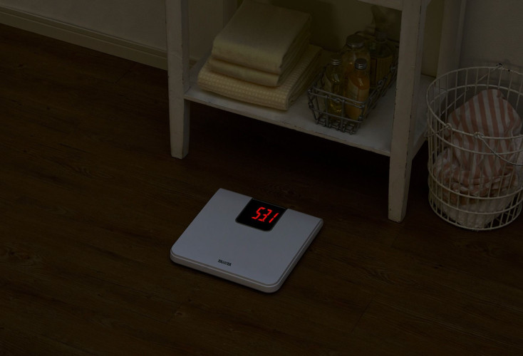 Kūno svorio svarstyklės TANITA HD-395 Bathroom Scale, baltos sp.