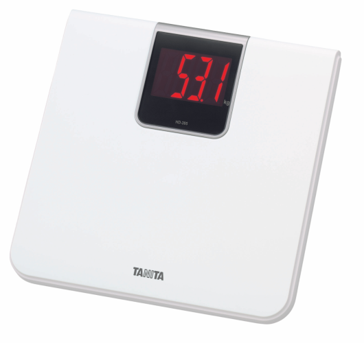 Kūno svorio svarstyklės TANITA HD-395 Bathroom Scale, baltos sp.