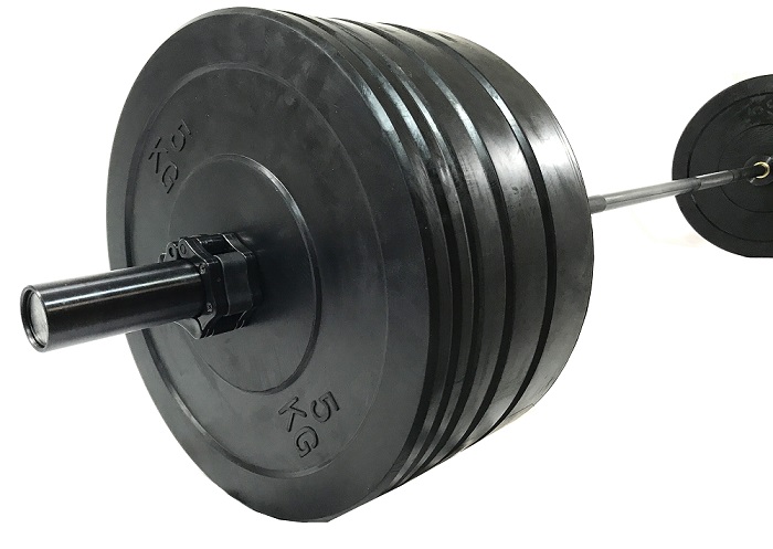 Bumper svarmenų ir štangos komplektas STRONGMAN 120kg