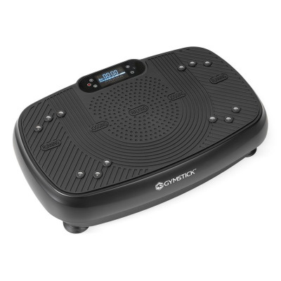 Vibracinė platforma Gymstick Vibration Plate Vi5.0 (juoda / purpurinė) (Spalva: Juoda)