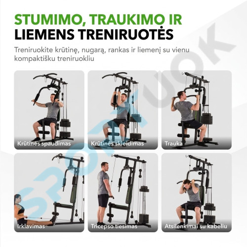 Jėgos staklės TUNTURI HG10