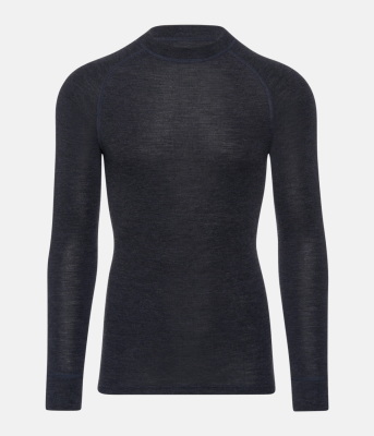 Vyriški marškinėliai THERMOWAVE Merino Warm Active, tamsiai pilki