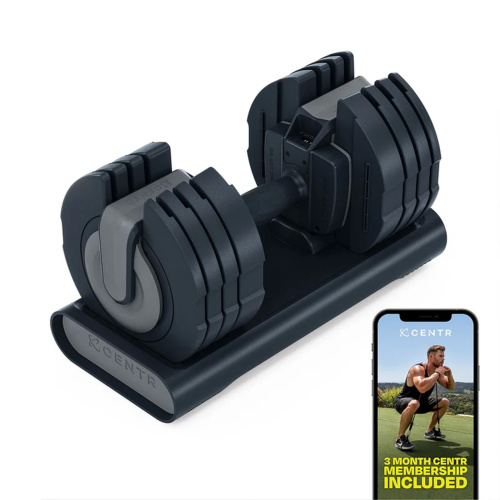 Centr Smart Stack 50 reguliuojamų hantelių pora, 2 × 22,5 kg